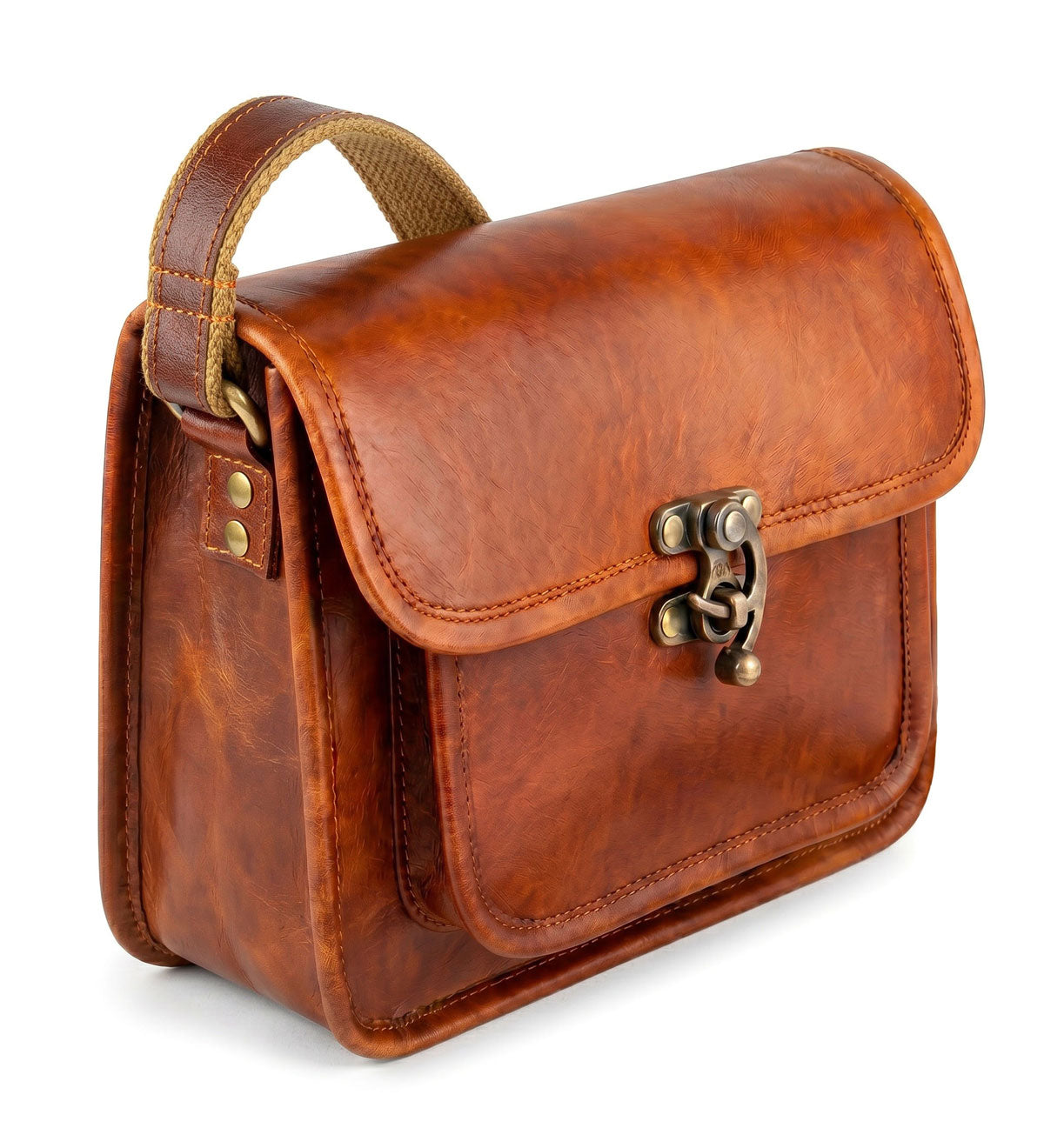 Crossbody kabelka z pravé kůže - Retro Alley