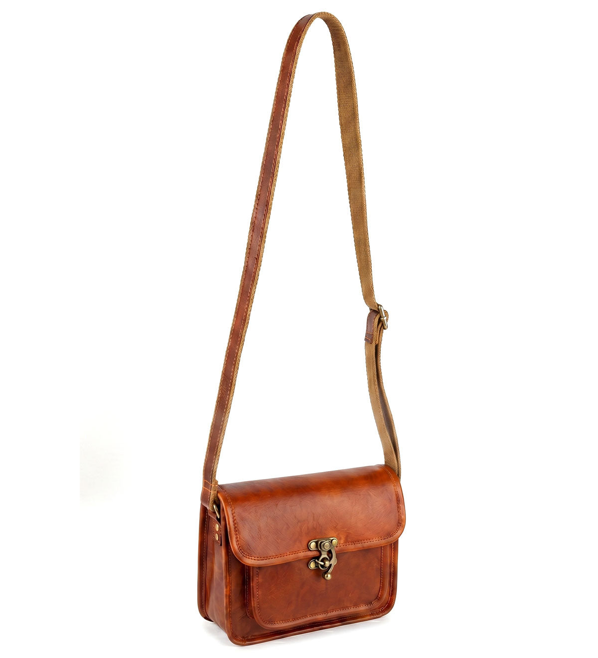 Crossbody kabelka z pravé kůže - Retro Alley