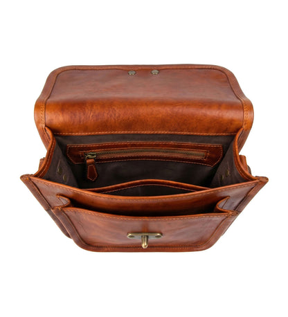 Crossbody kabelka z pravé kůže - Retro Alley