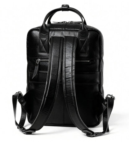 Cestovní kožený batoh - Roads Memories