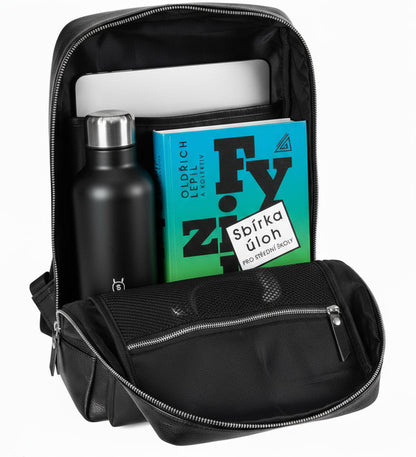 Cestovní kožený batoh - Roads Memories