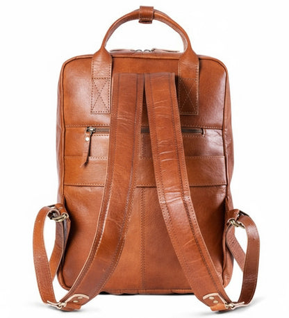 Cestovní kožený batoh - Roads Memories