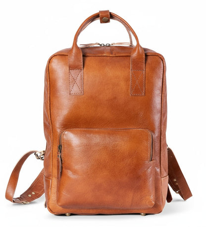 Cestovní kožený batoh - Roads Memories