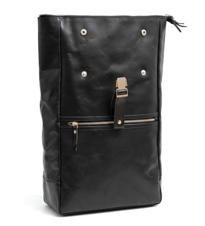 Rolovací batoh na notebook z prémiové bůvolí kůže - Roll the King M