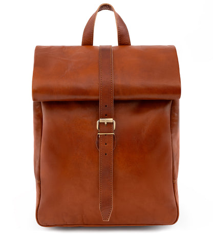 Rolovací kožený batoh – Rolling Pioneer
