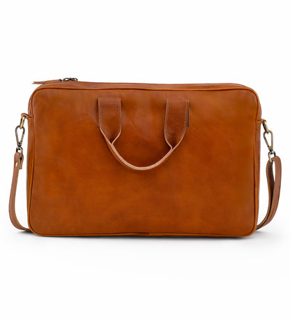 Kožená taška na notebook - Silent Power