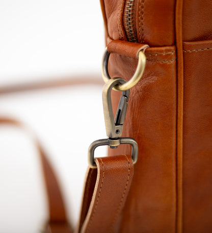 Kožená taška na notebook - Silent Power