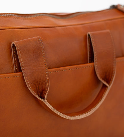 Kožená taška na notebook - Silent Power