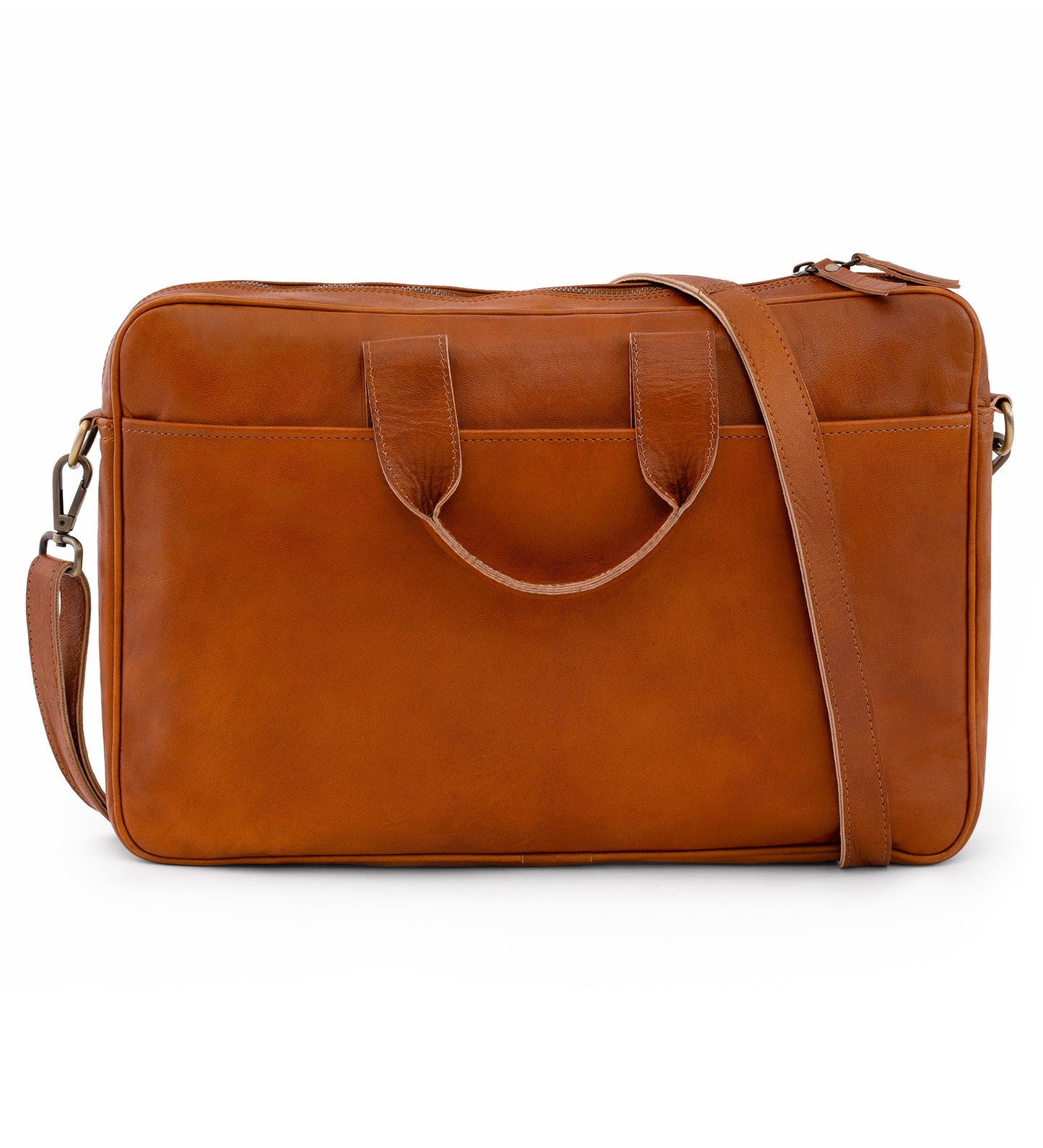 Kožená taška na notebook - Silent Power