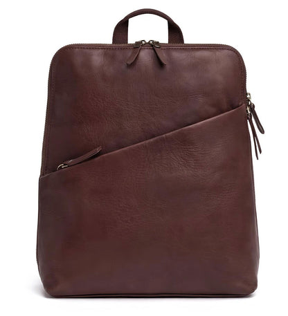 Kožený městský batoh - Slim Elegance