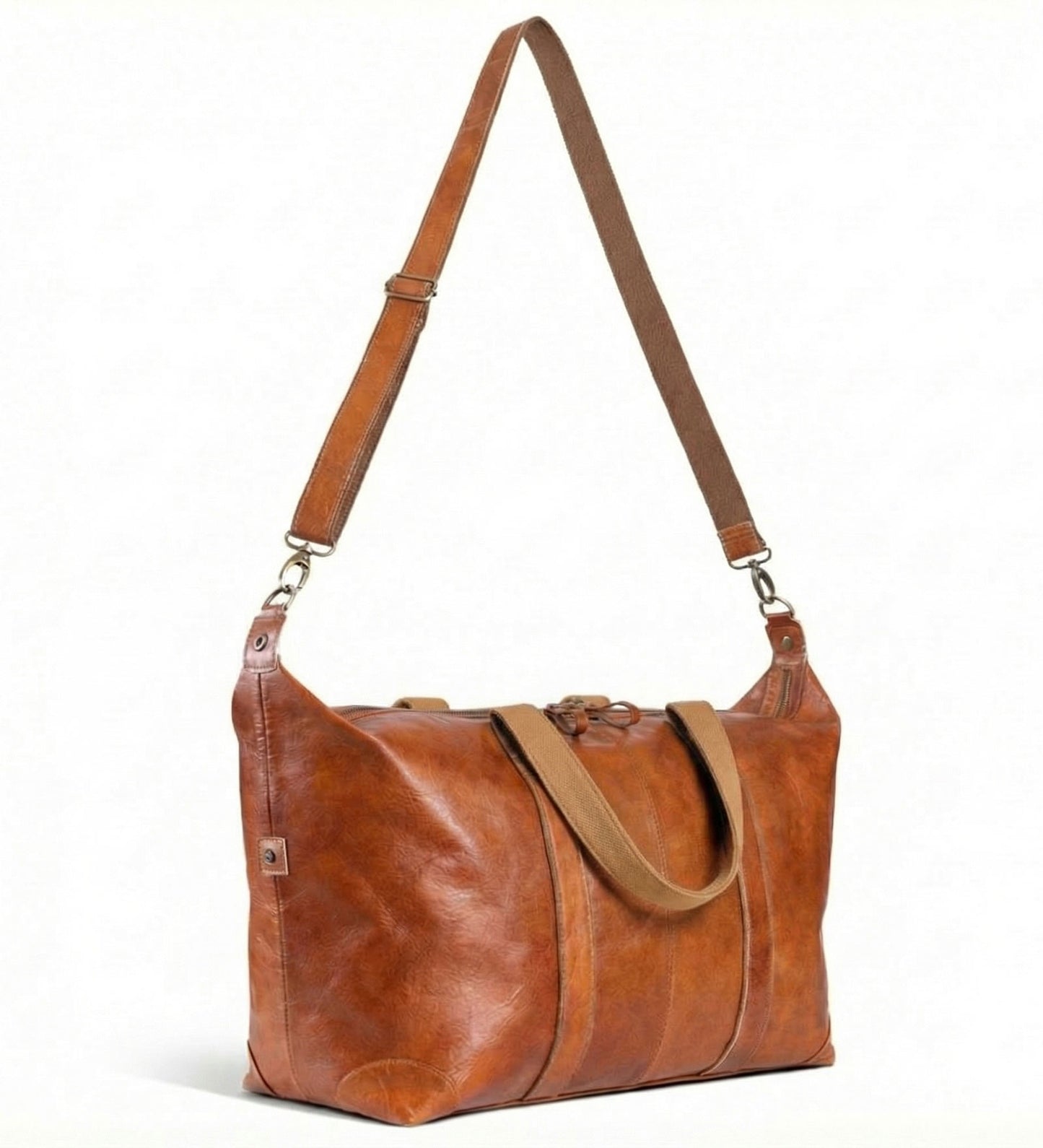 Kožená cestovní taška - Travel Weekender