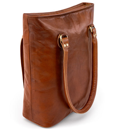 Kožená shopperka do ruky – Urban Grace