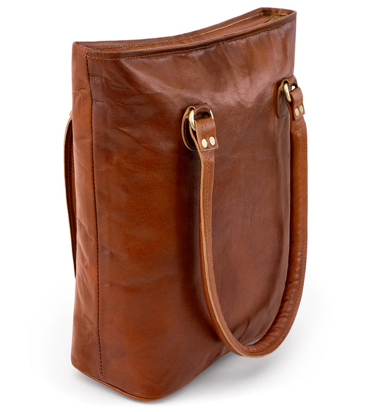 Kožená shopperka do ruky – Urban Grace